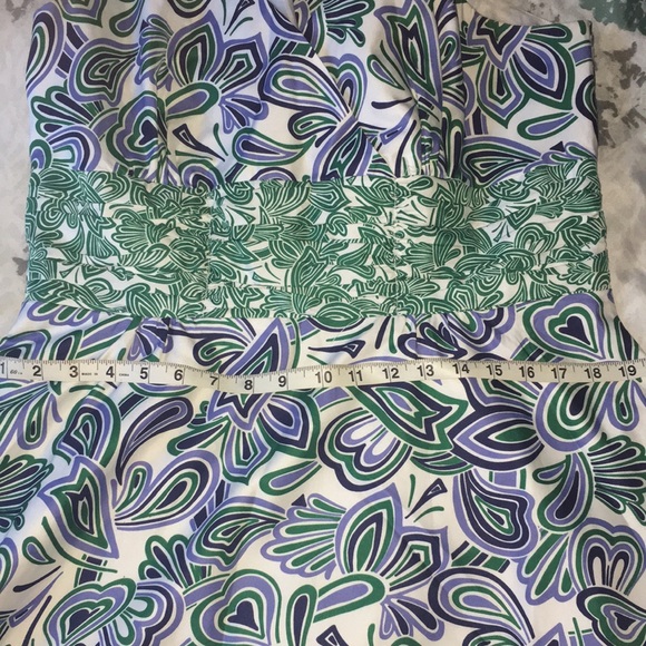 💫 CHADWICKS BOHO PAISLEY PRINT A-LINE DRESS 👗 - Picture 11 of 12